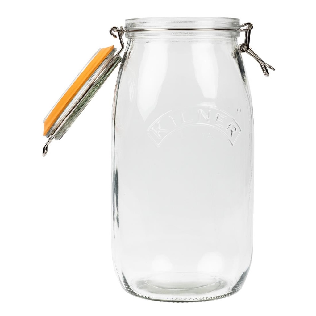 Bocal à conserves avec clip Kilner 3L