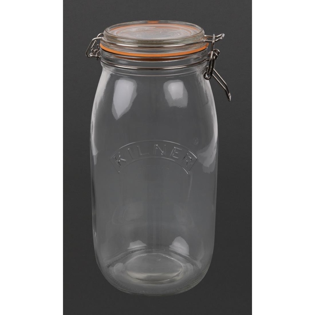 Bocal à conserves avec clip Kilner 3L