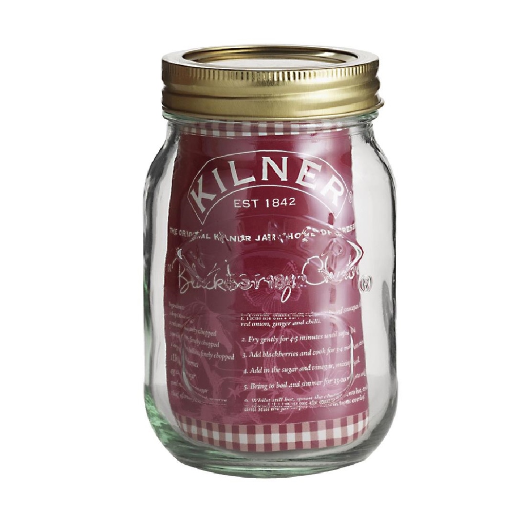 Bocal à conserves couvercle vis Kilner 500ml