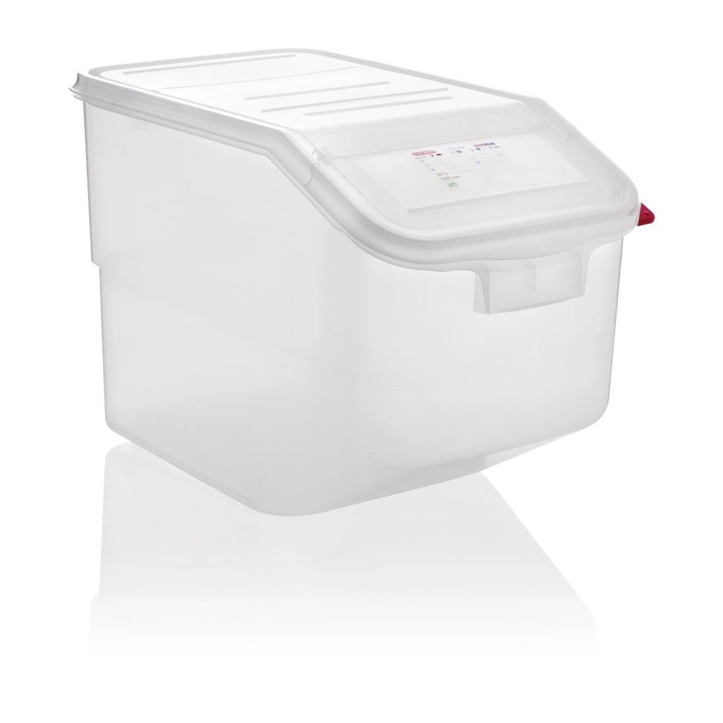 Boîte à ingrédients transparente Araven 50L