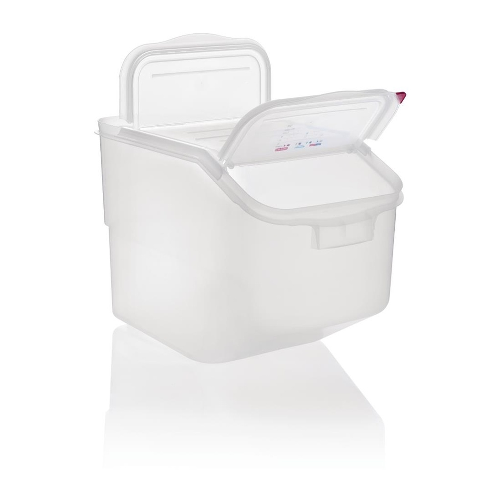 Boîte à ingrédients transparente Araven 50L