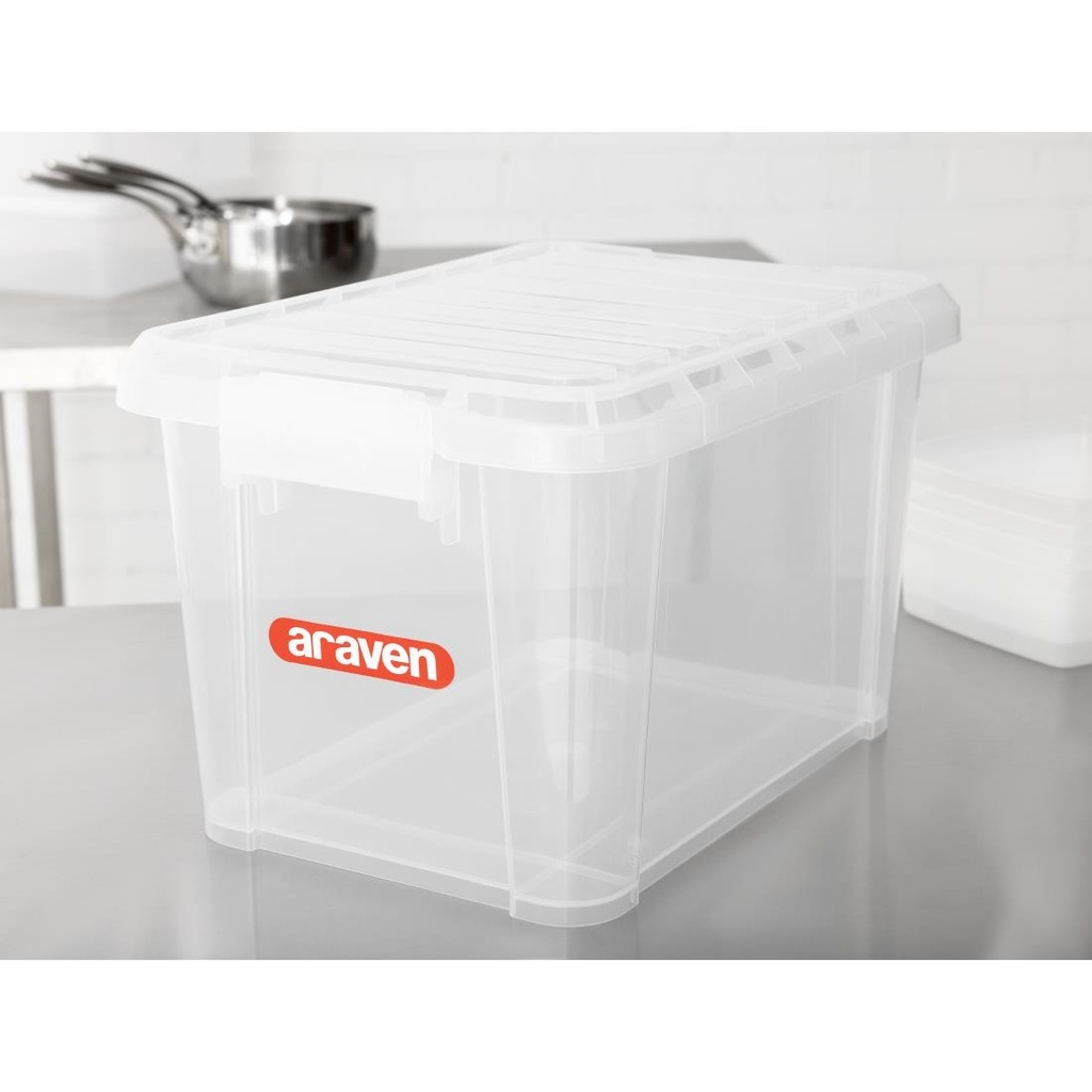 Boîte de conservation alimentaire avec couvercle Araven 14L