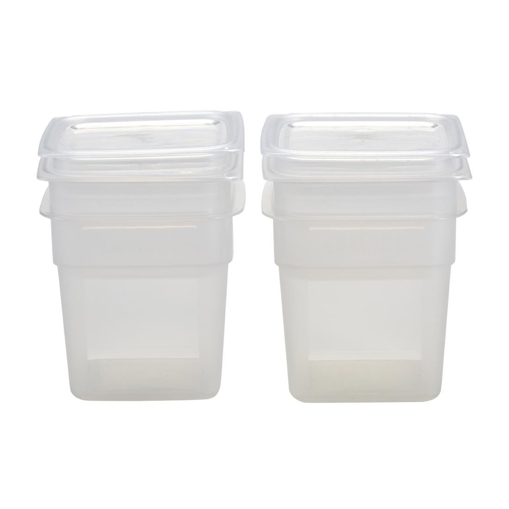 Boîte de stockage Cambro FreshPro CamSquares 946ml