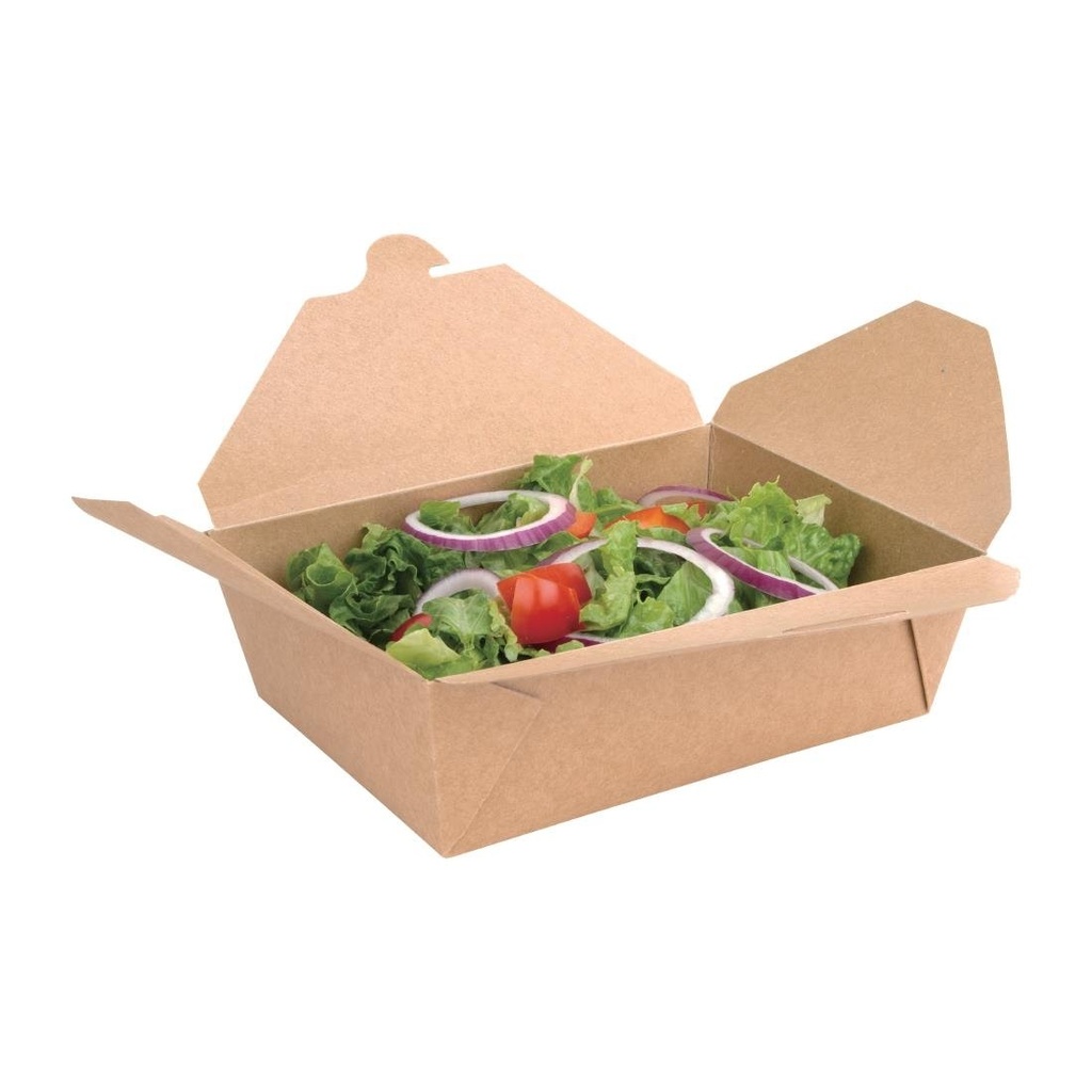 Boîtes repas en carton Fiesta Recyclable 197mm (lot de 200)