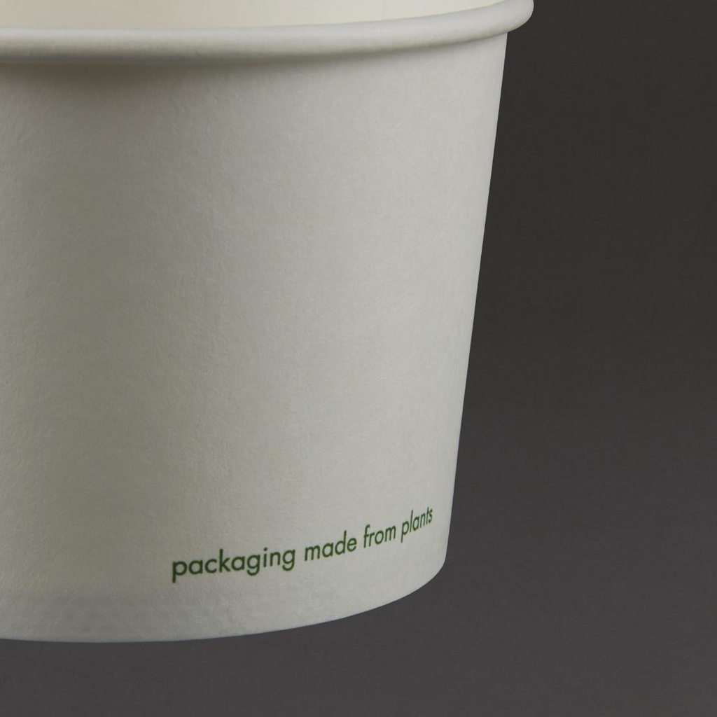 Bols à soupe / glace compostables Vegware 230ml (lot de 1000)