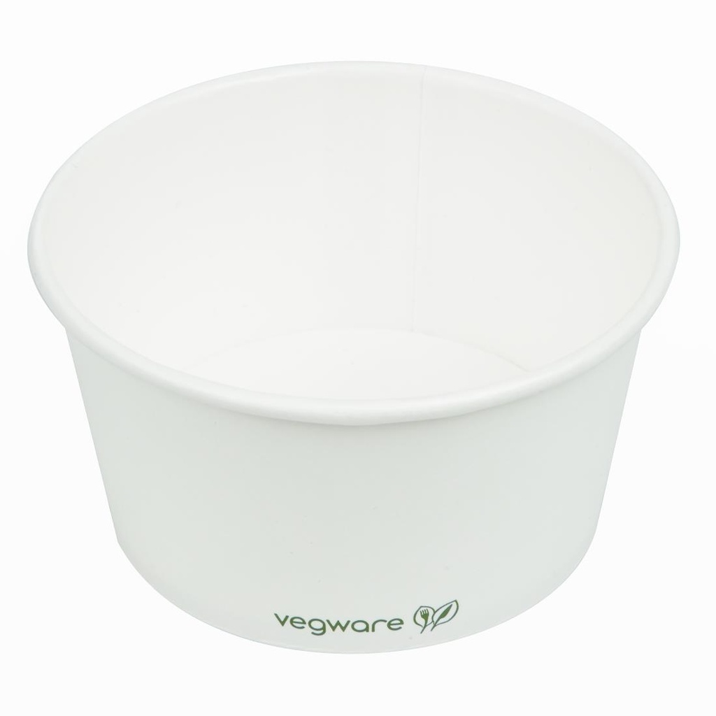 Bols à soupe / glace compostables Vegware 350ml (Lot de 500)