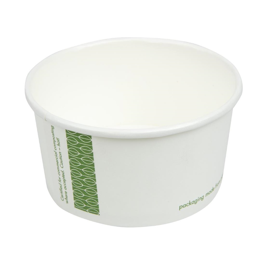 Bols à soupe ou glace compostables Vegware 170ml (lot de 1000)