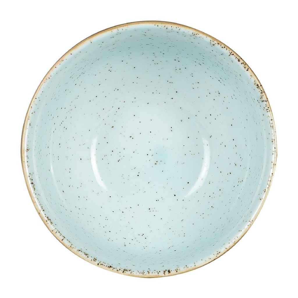 Bols à soupe ronds Churchill Stonecast bleu pâle 132mm (lot de 12)