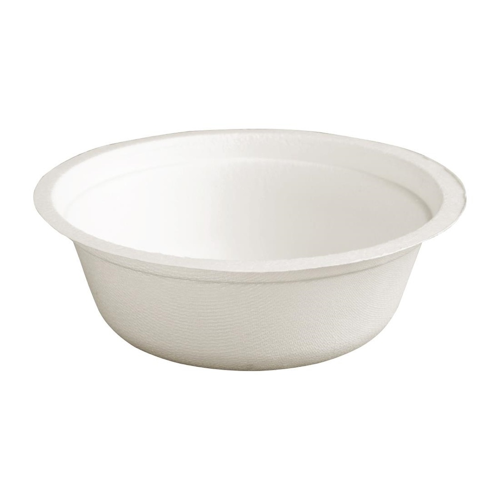 Bols ronds compostables en bagasse Fiesta Compostable 350ml (lot de 50)