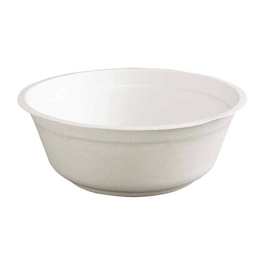 Bols ronds compostables en bagasse Fiesta Compostable 950ml (lot de 50)