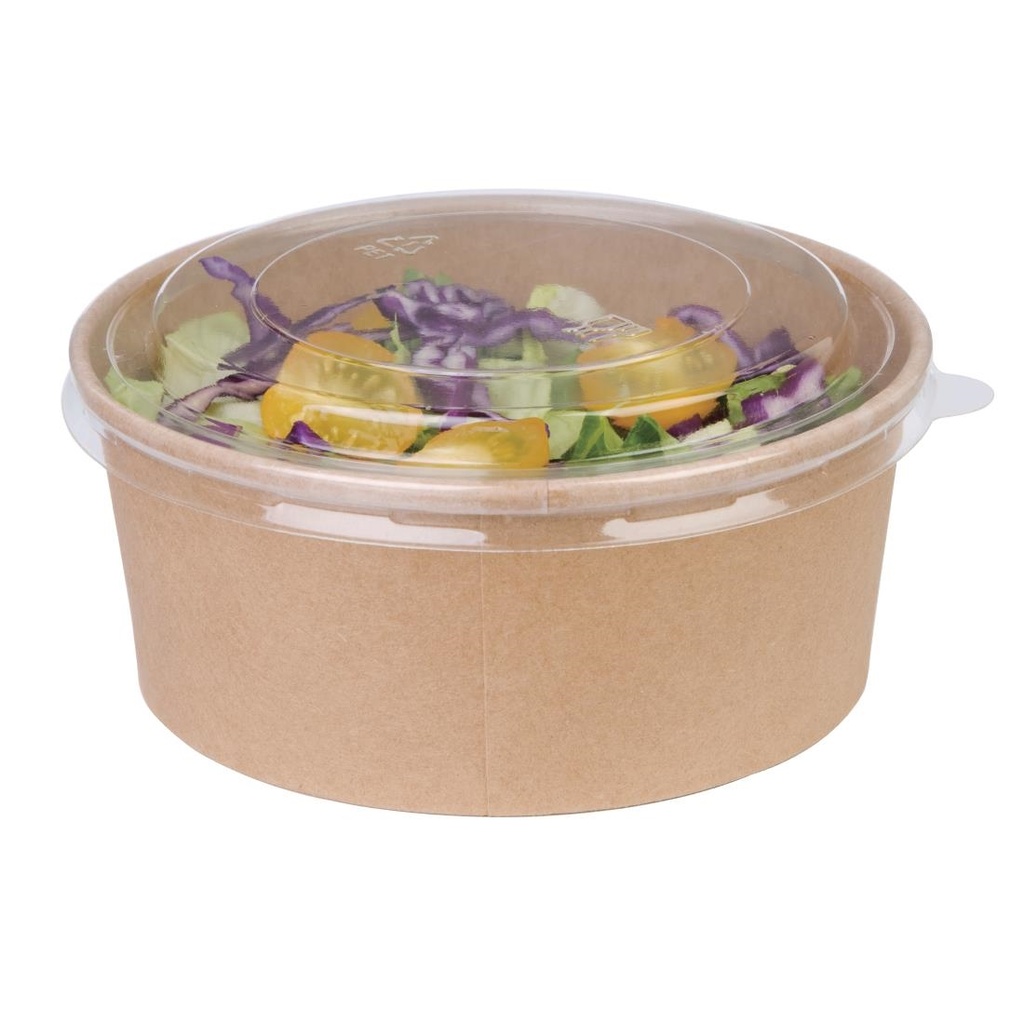 Bols salade kraft ronds Fiesta Compostable 75 cl (Lot de 300)