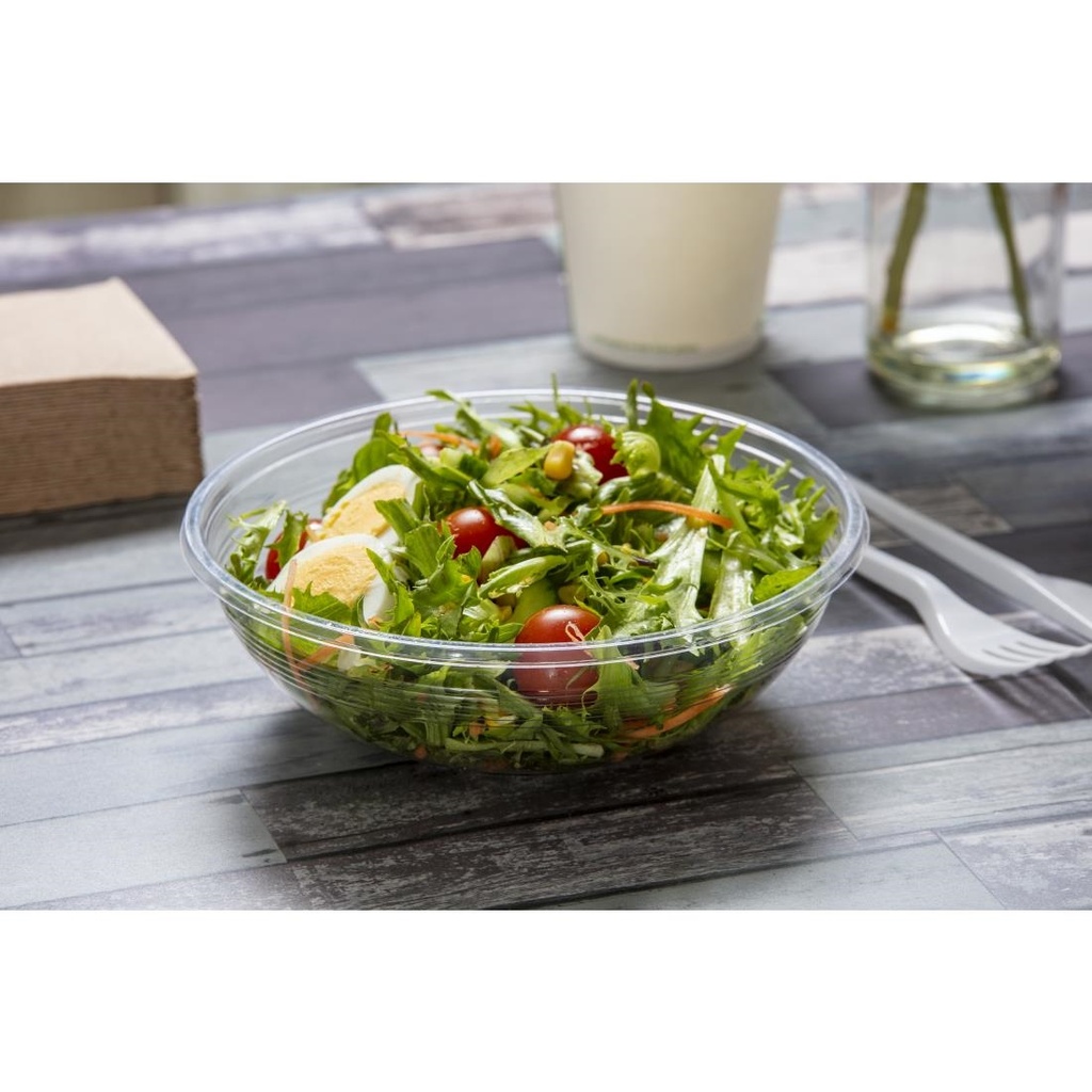 Bols salade PLA compostables série 185 Vegware 709ml (lot de 300)