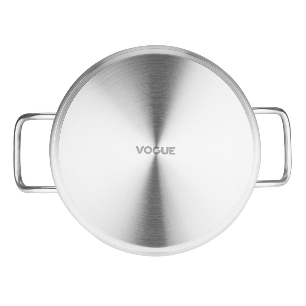 Braisière inox Vogue 7L