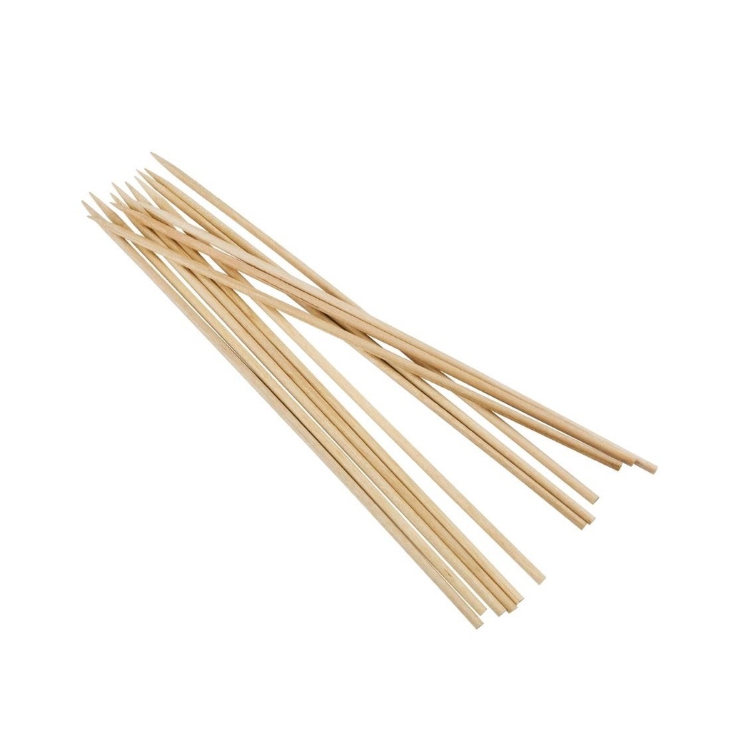 Brochettes en bois biodégradables Fiesta Compostable 180mm (Lot de 200)