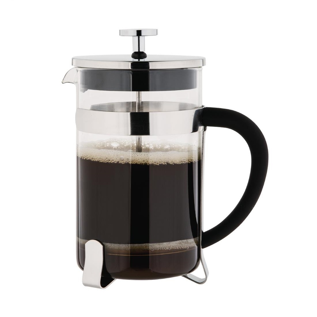 Cafetière à piston en acier inoxydable Olympia 6 tasses