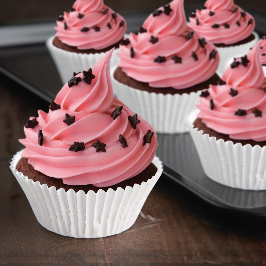 Caissettes cupcakes Fiesta Recyclable 75mm (lot de 1000)