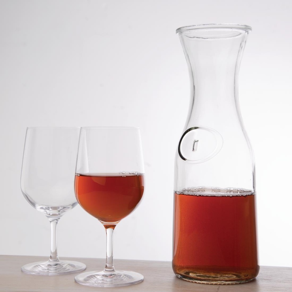 Carafe en verre Olympia 1L (Lot de 6)