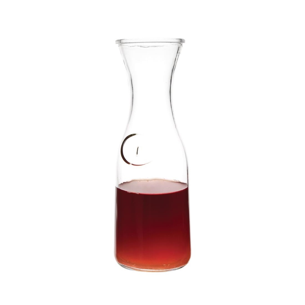 Carafe en verre Olympia 1L (Lot de 6)