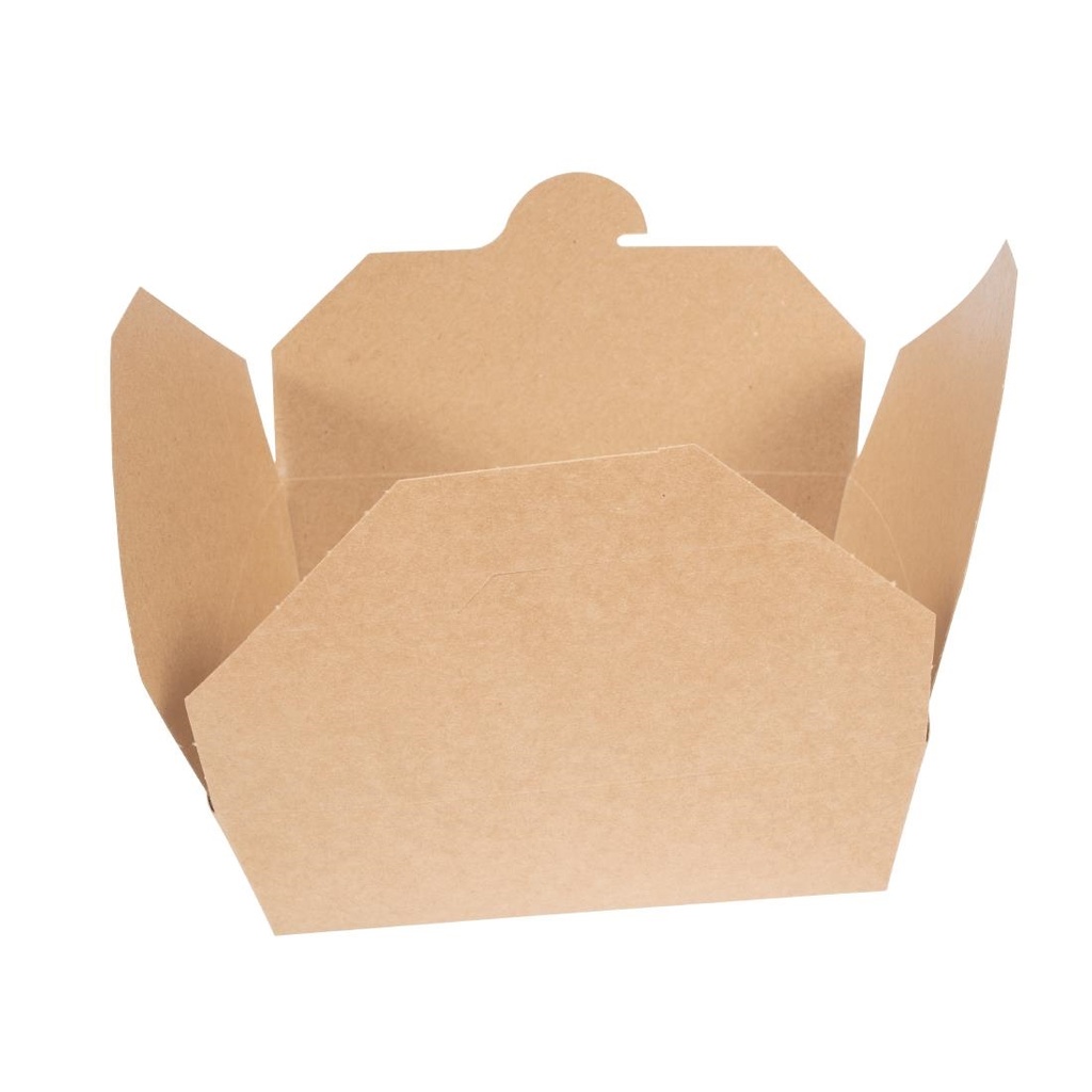 Cartons alimentaires compostables No5 Vegware 1,05L (lot de 150)