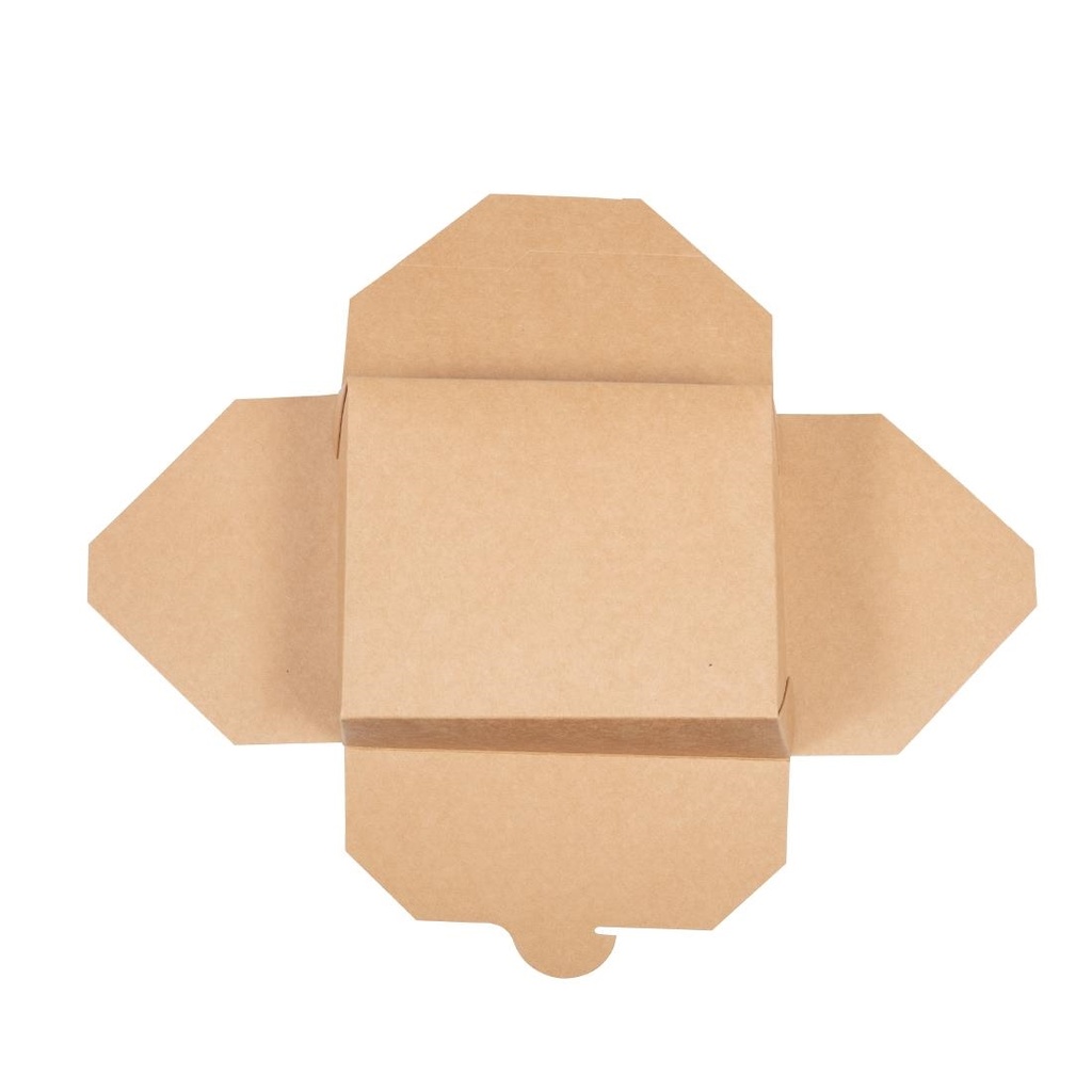 Cartons alimentaires compostables No5 Vegware 1,05L (lot de 150)