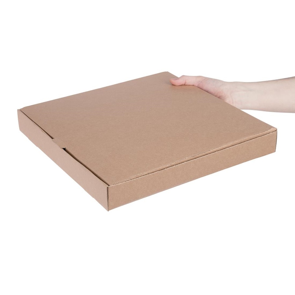 Cartons à pizza kraft Fiesta Compostable 35cm (Lot de 50)