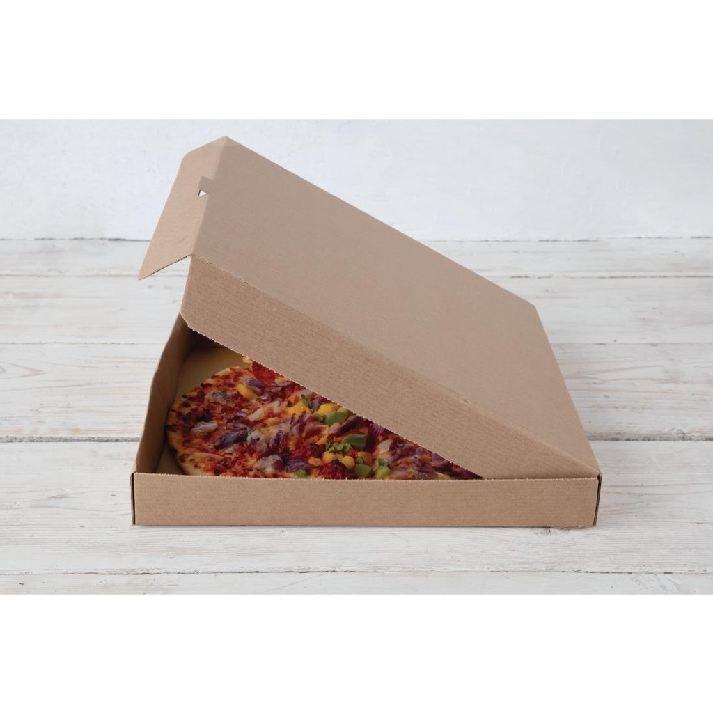 Cartons à pizza kraft Fiesta Compostable 35cm (Lot de 50)