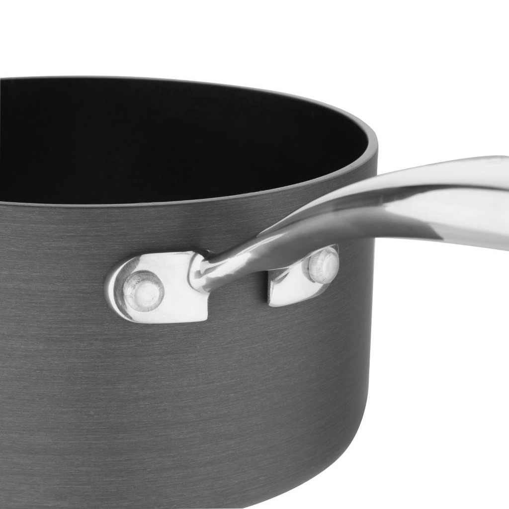 Casserole antiadhésive en aluminium anodisé Vogue 200mm