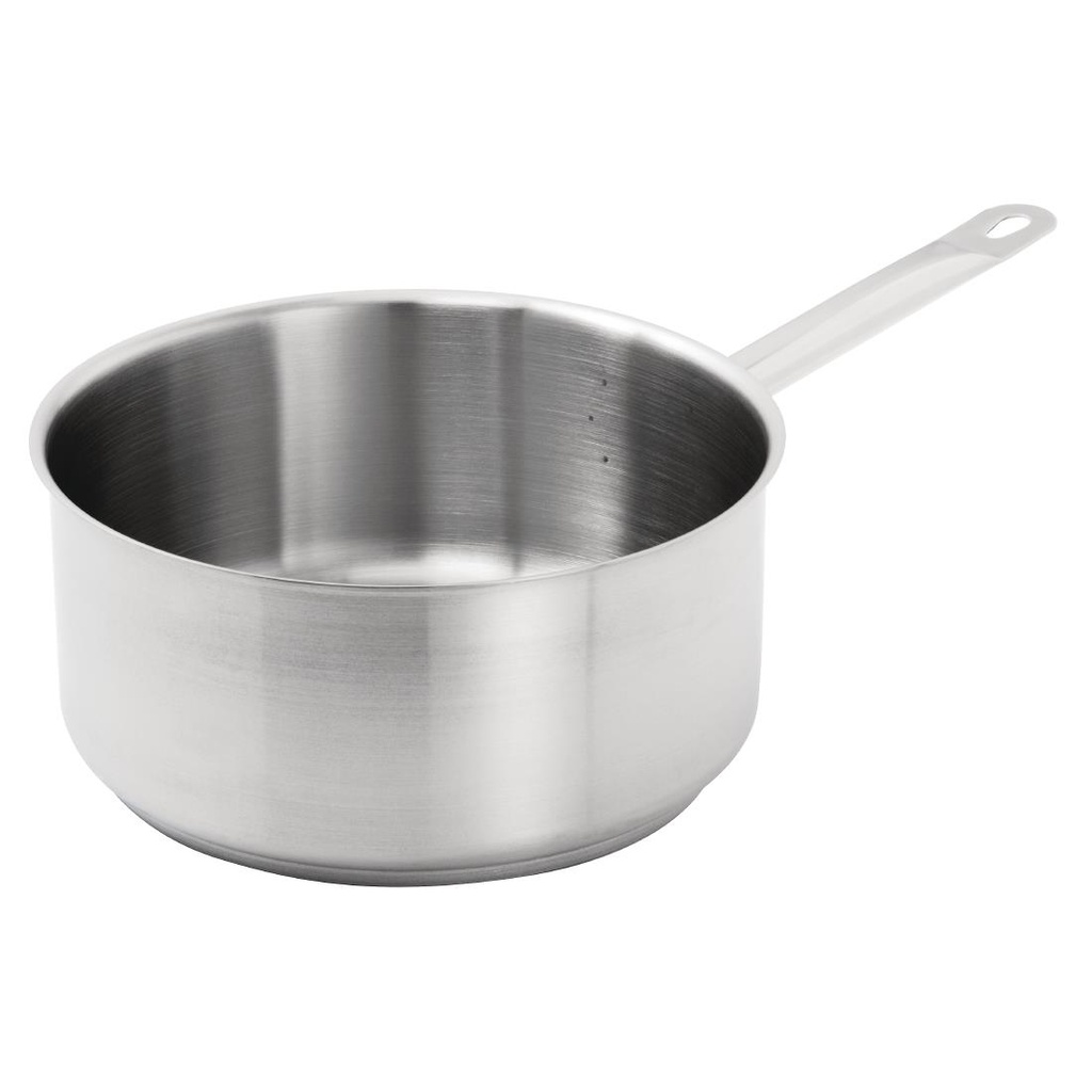 Casserole en inox avec couvercle Vogue 5L 