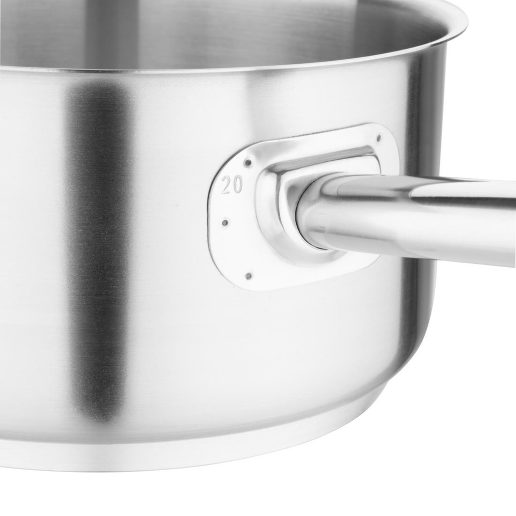 Casserole inox Vogue 3L