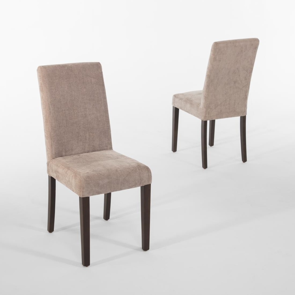 Chaises Bolero beige (Lot de 2)