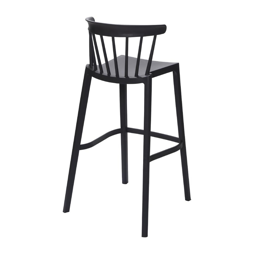 Chaises de bar d'extérieur Windson anthracite (lot de 4)