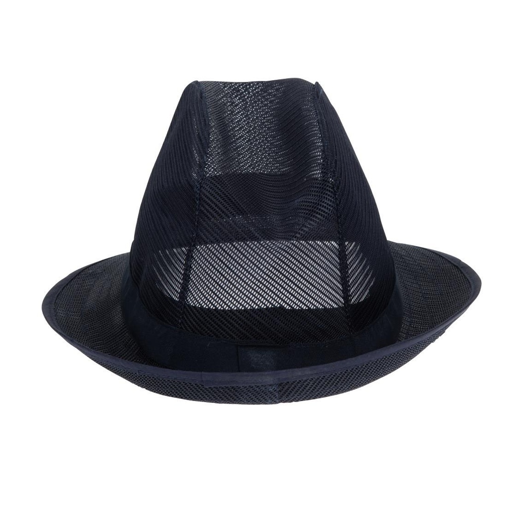 Chapeau Trilby bleu marine M