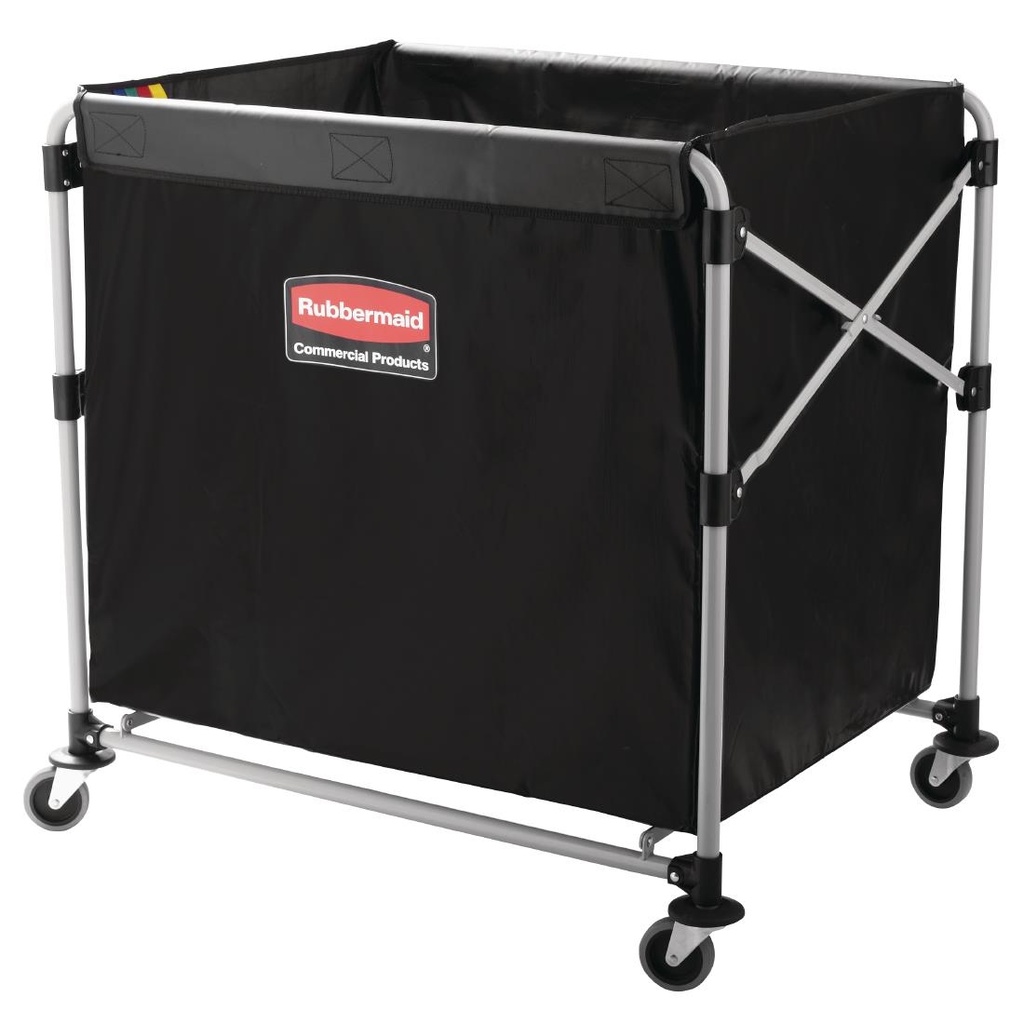 Chariot avec support pliant Rubbermaid X-Cart 300L