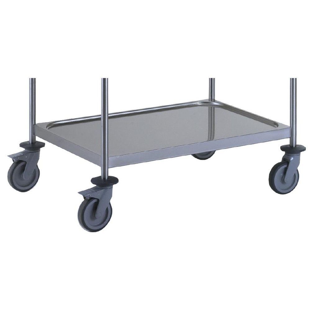 Chariot de service 2 plateaux Tournus 800x530mm