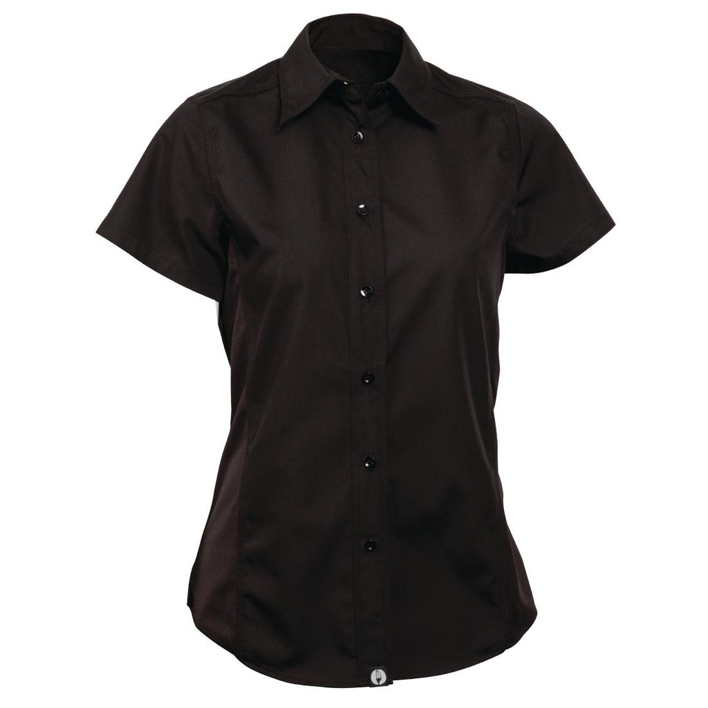 Chemise de cuisinier Cool Vent femme Chef Works noire S