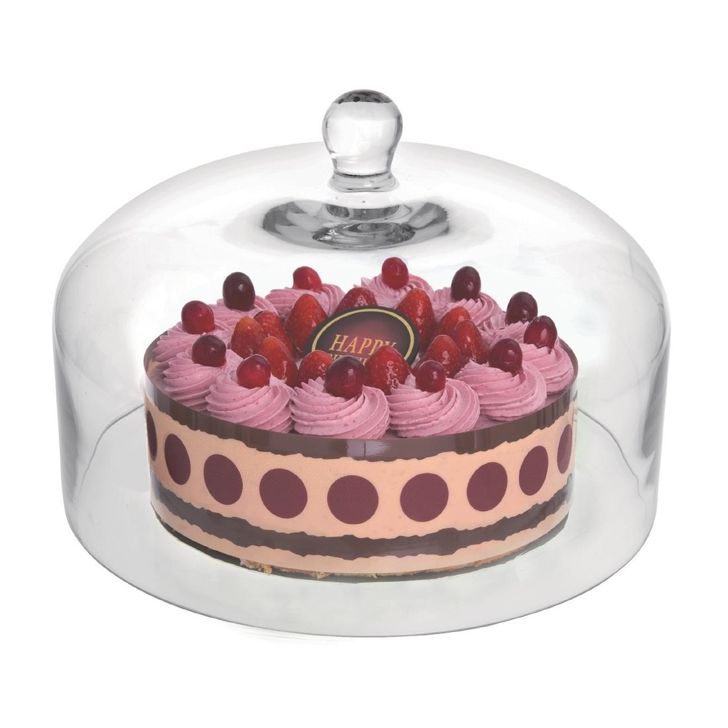 Cloche à gâteau en verre Olympia 