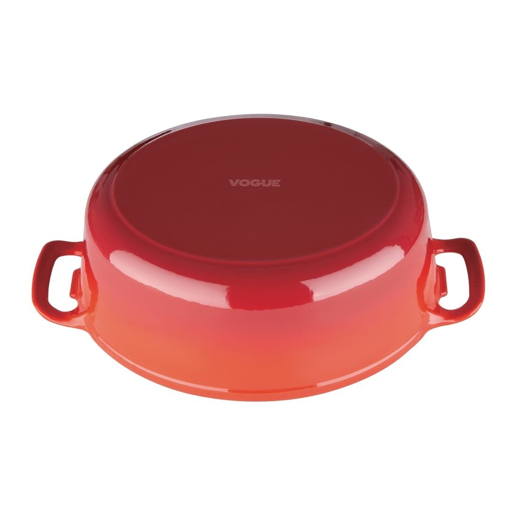 Cocotte ovale rouge Vogue 5L