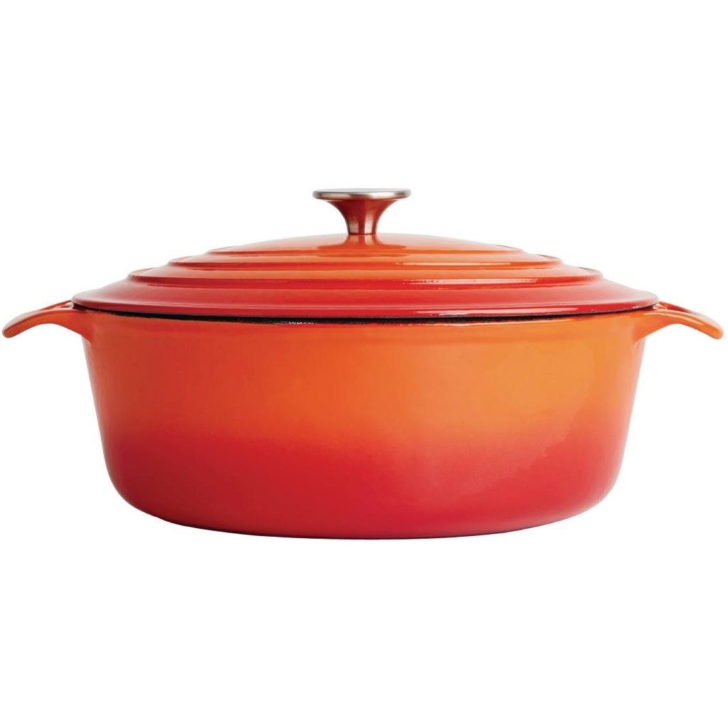 Cocotte ovale Vogue orange 5L