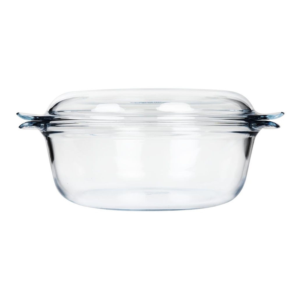 Cocotte ronde en verre Pyrex 3,75L