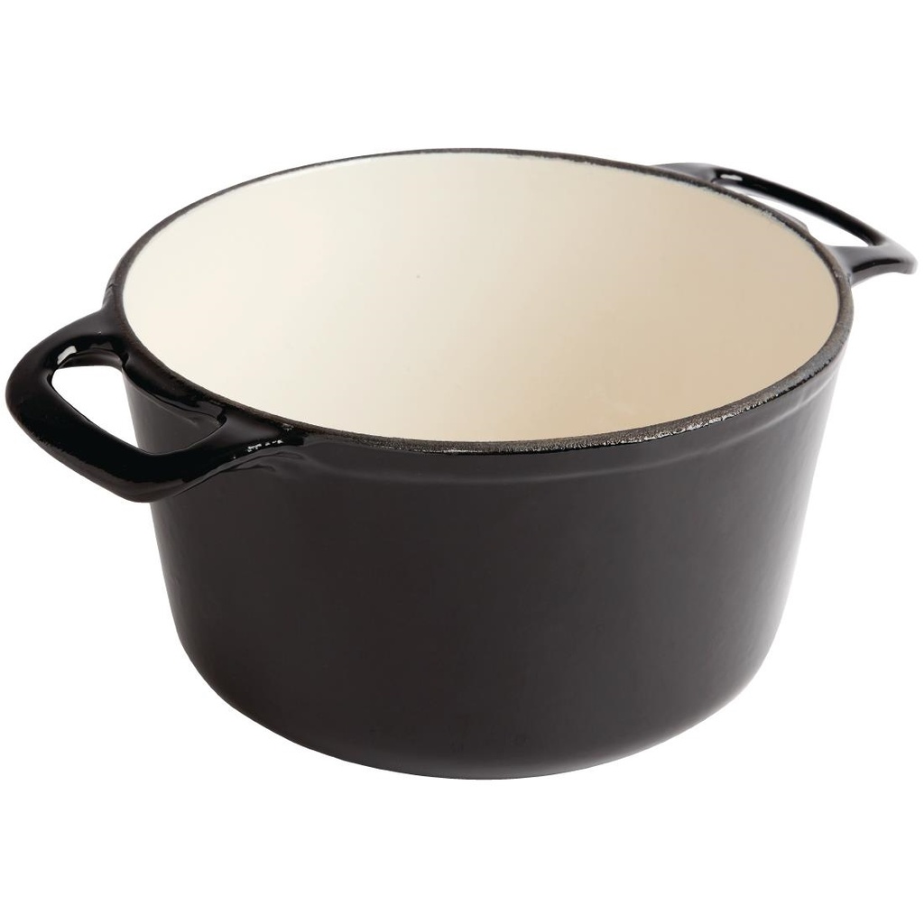 Cocotte ronde noire Vogue