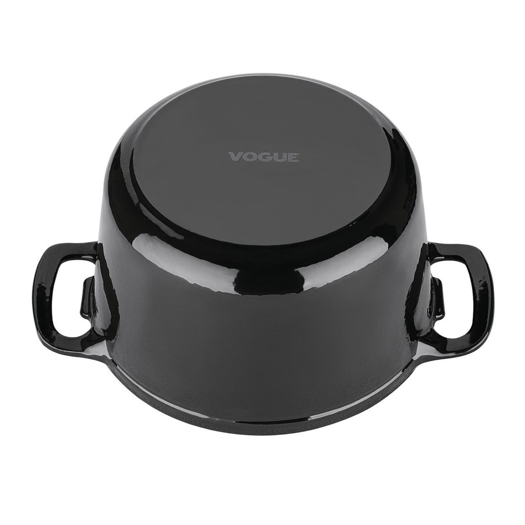 Cocotte ronde noire Vogue