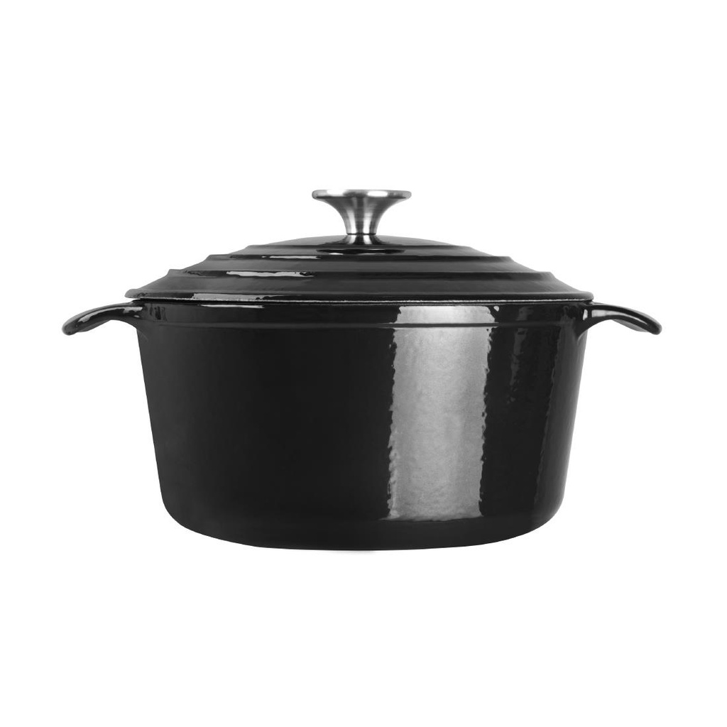 Cocotte ronde noire Vogue