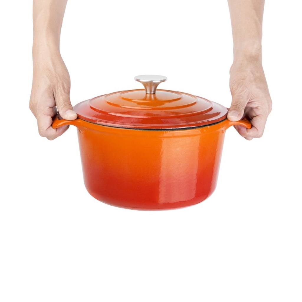 Cocotte ronde orange Vogue 3,2L