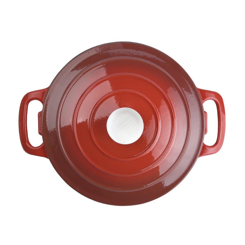 Cocotte ronde rouge Vogue