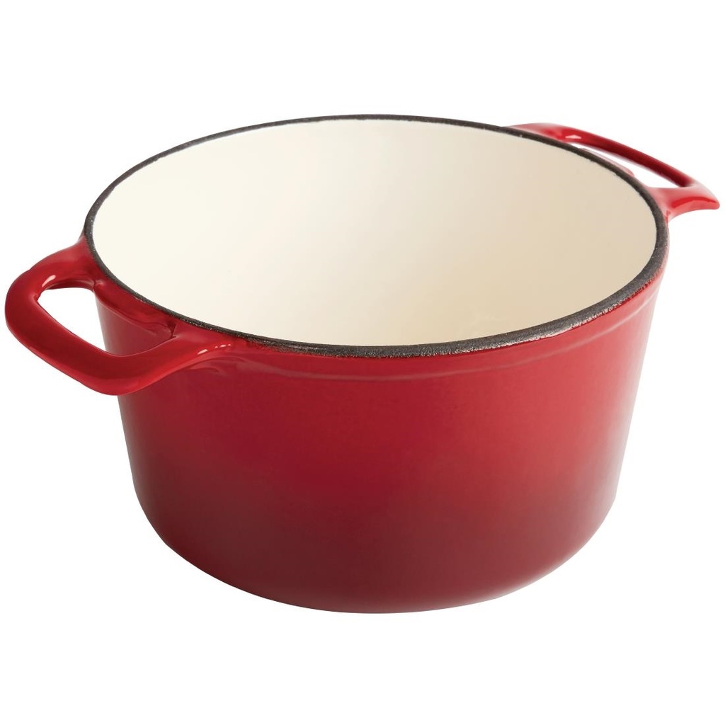 Cocotte ronde rouge Vogue