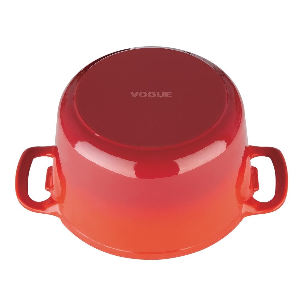 Cocotte ronde rouge Vogue