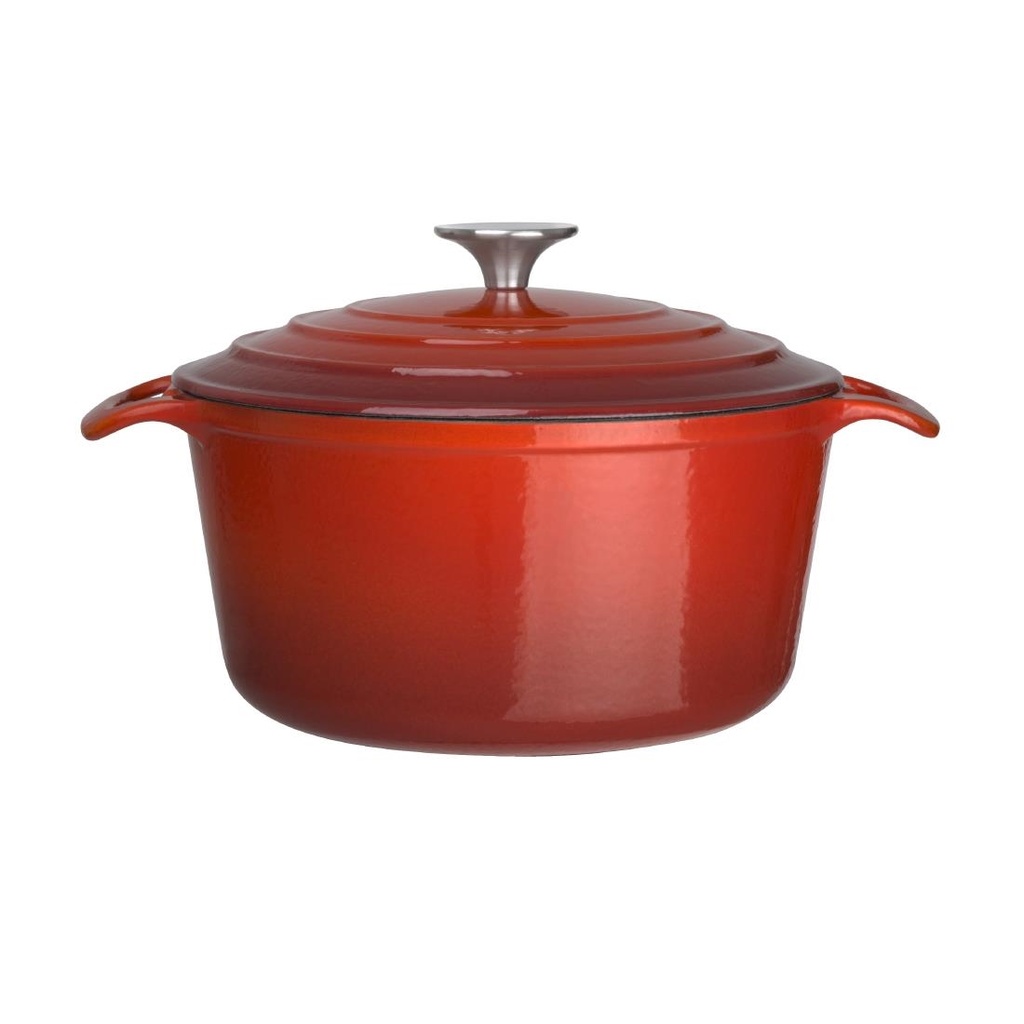 Cocotte ronde rouge Vogue