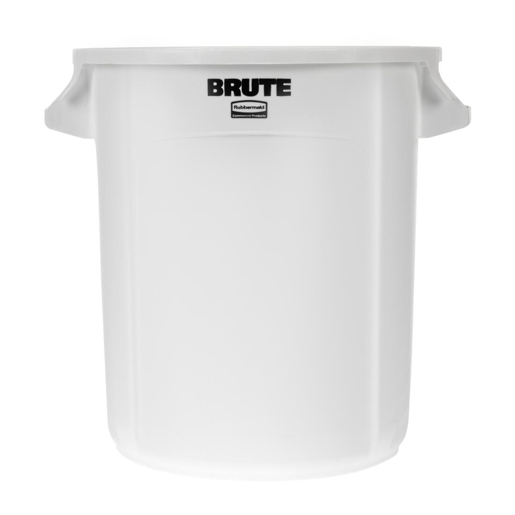 Collecteur Rubbermaid Brute blanc 37,9L