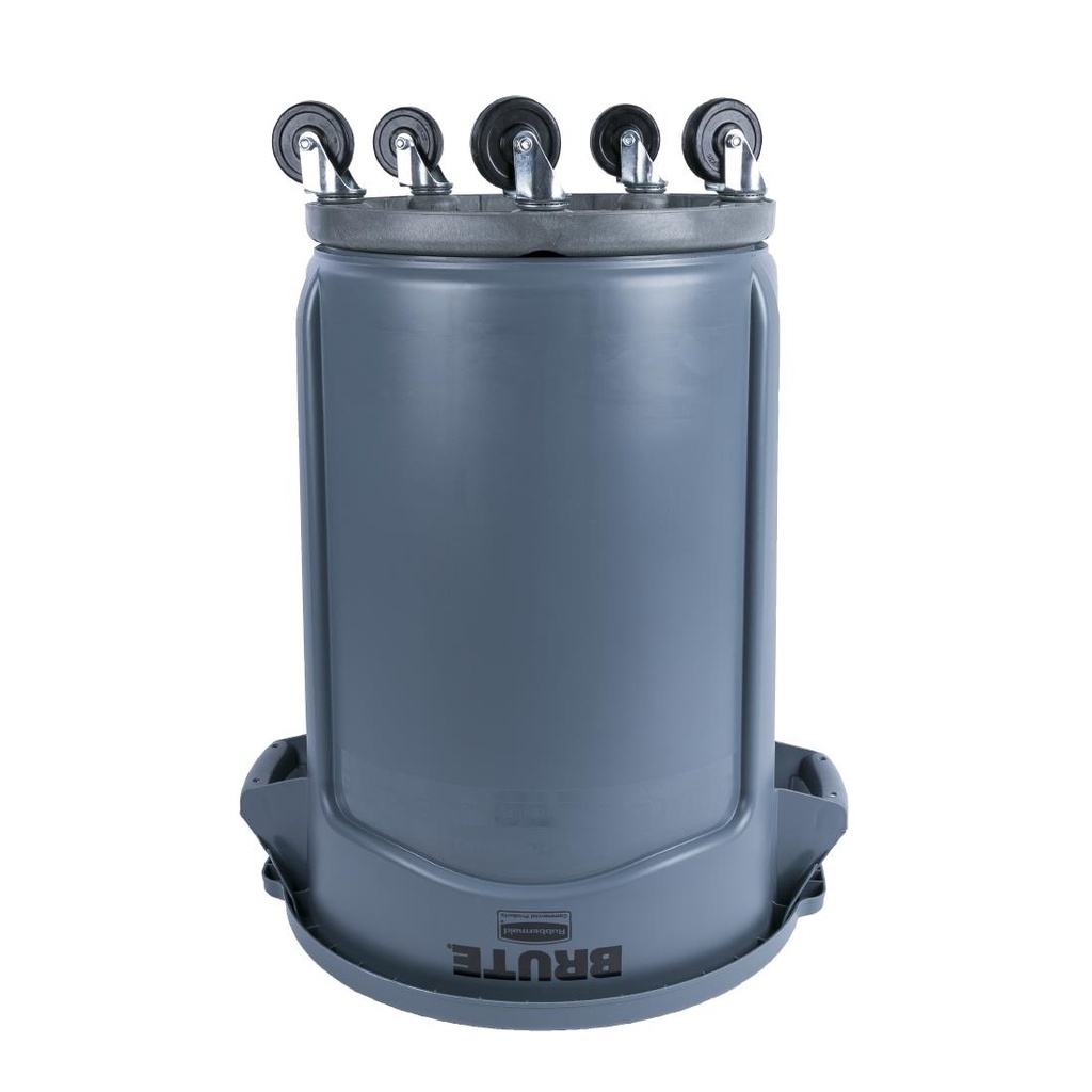 Collecteur Rubbermaid Brute gris 121,1L