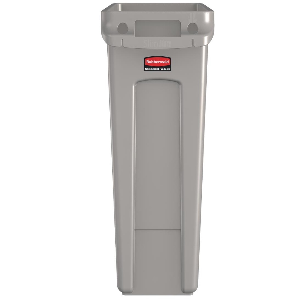 Collecteur Slim Jim Rubbermaid 60L